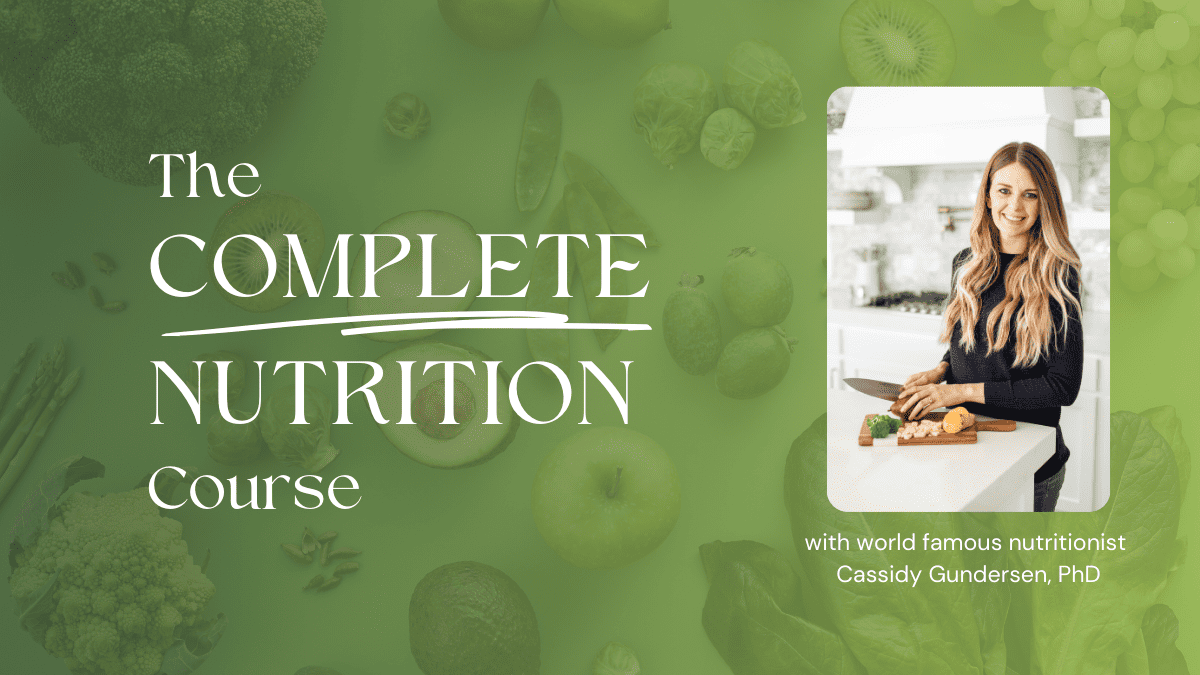 The Complete Nutrition Course